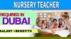 Nursery Teacher Required in Dubai