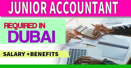 Junior Accountant Required in Dubai