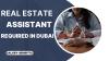 Real Estate Assistant Required in Dubai