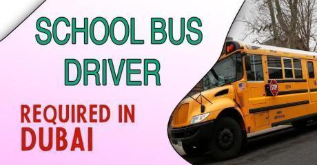 School Bus Driver Required in Dubai