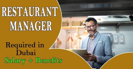 Restaurant Manager Required in Dubai