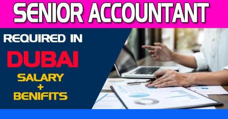 Senior Accountant Required in Dubai