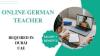 Online German Teacher Required in Dubai