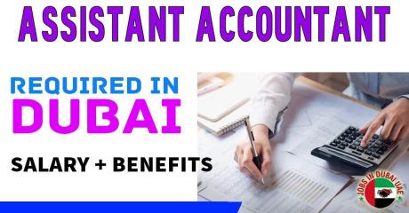 Assistant Accountant Required in Dubai