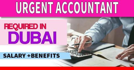 Urgent Accountant Required in Dubai