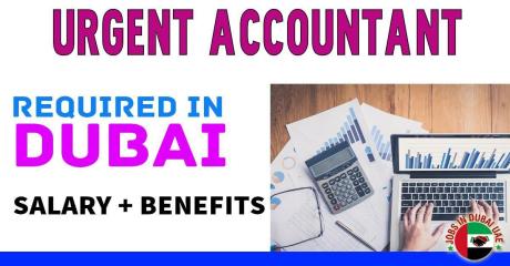 Urgent Accountant Required in Dubai