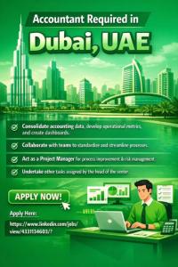 Accountant Required in Dubai