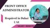 Front Office Administrator Required in Dubai