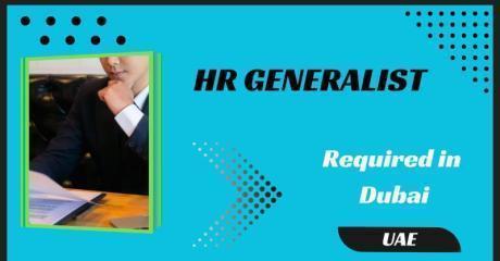 Human Resources Generalist Required in Dubai